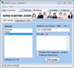SMS-Corner (0.5.2.17) 28.08.2013