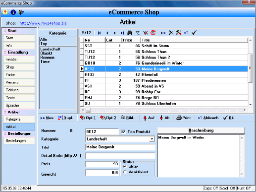 eCommerce Shop