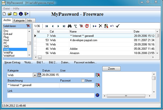 PwSafe