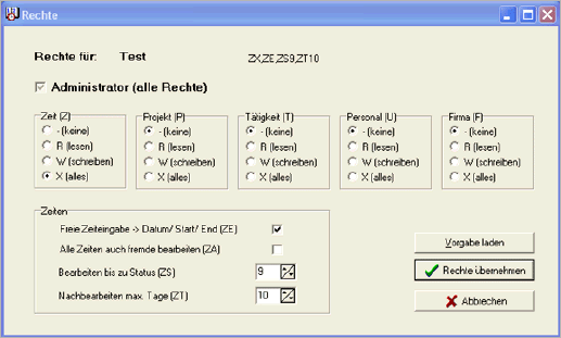 Personalzeit Manager